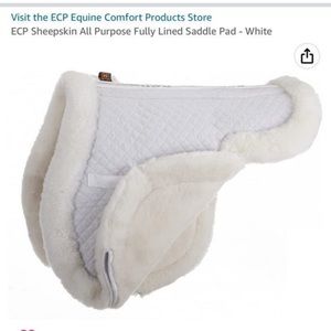 ECP Sheepskin Saddle Pad